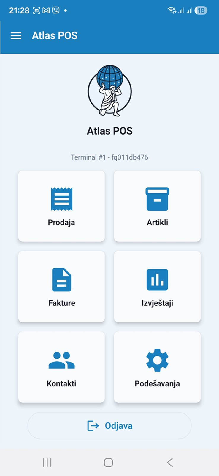 Atlas Android - Pregled